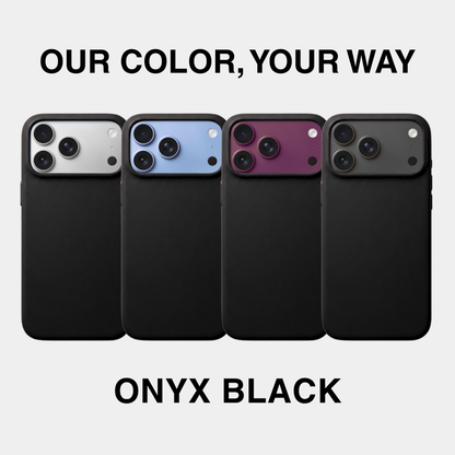 Barenia Leather Case - iPhone 18 Pro - MagSafe - Onyx Black