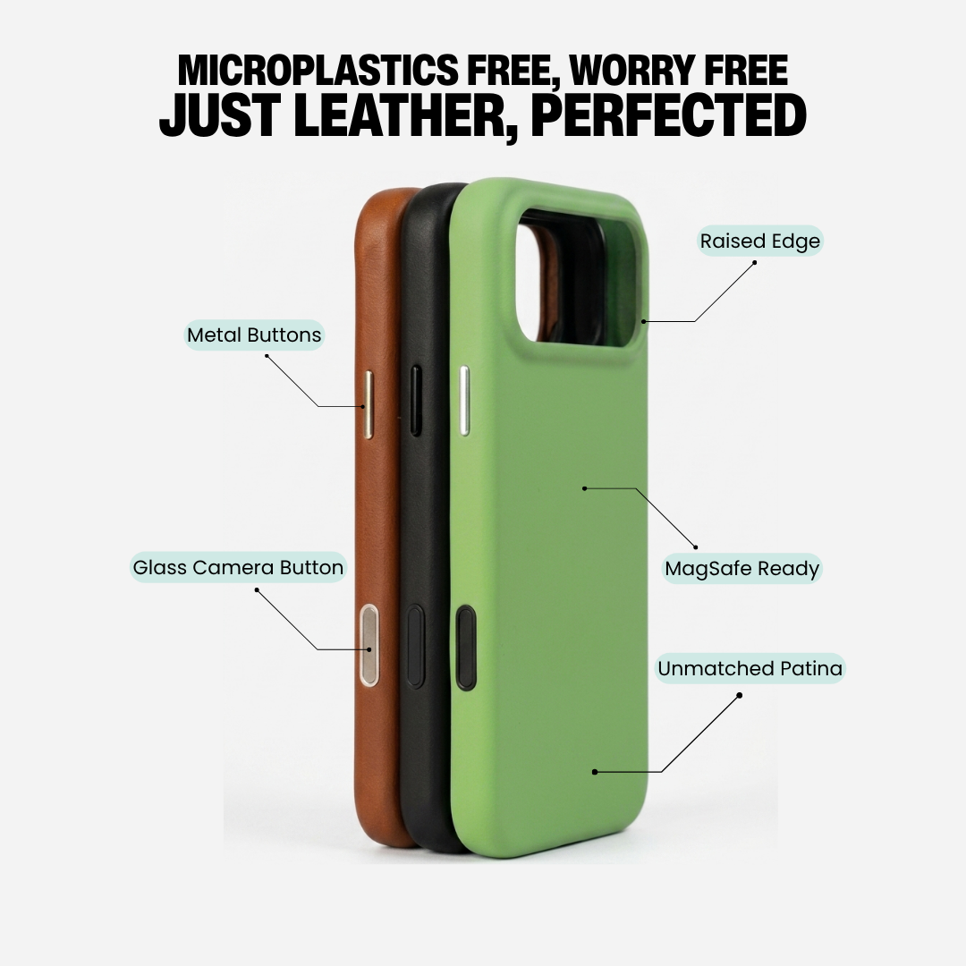 Barenia Leather Case - iPhone 17 Pro Max - MagSafe - Onyx Black