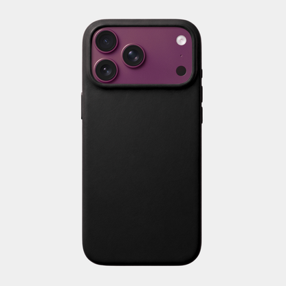 Barenia Leather Case - iPhone 18 Pro - MagSafe - Onyx Black