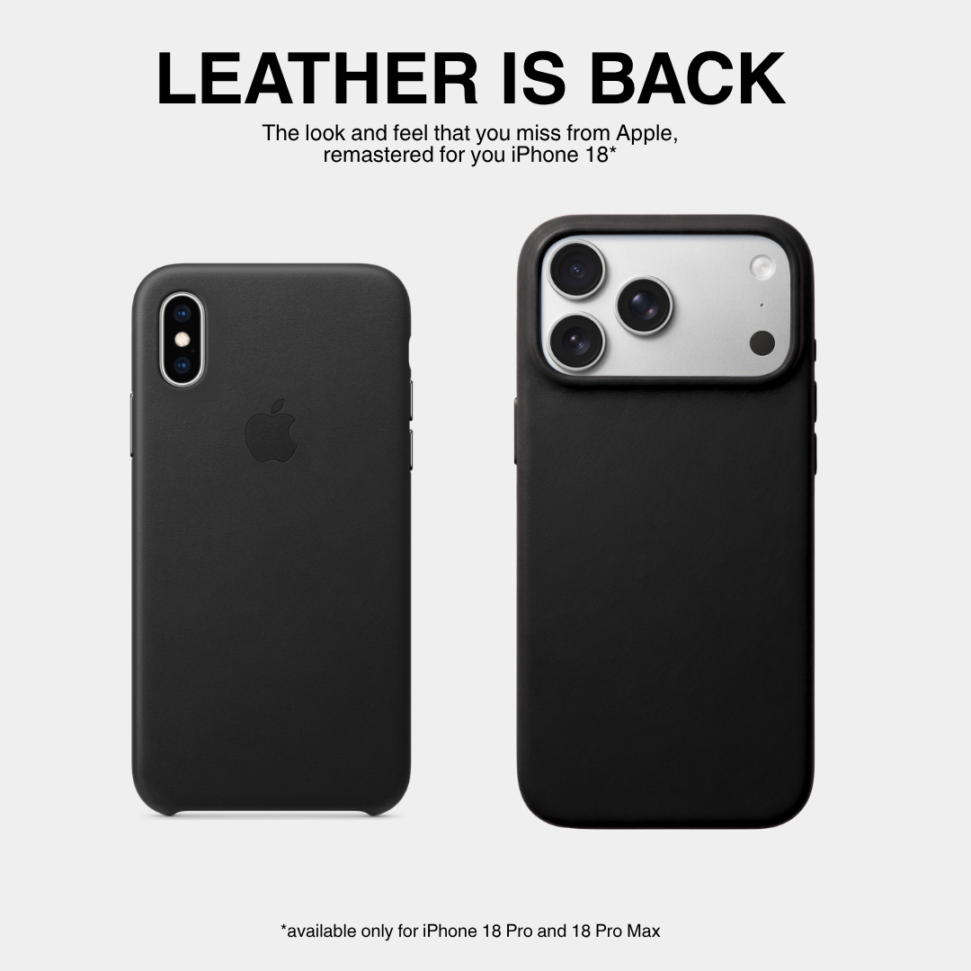 Barenia Leather Case - iPhone 18 Pro - MagSafe - Onyx Black