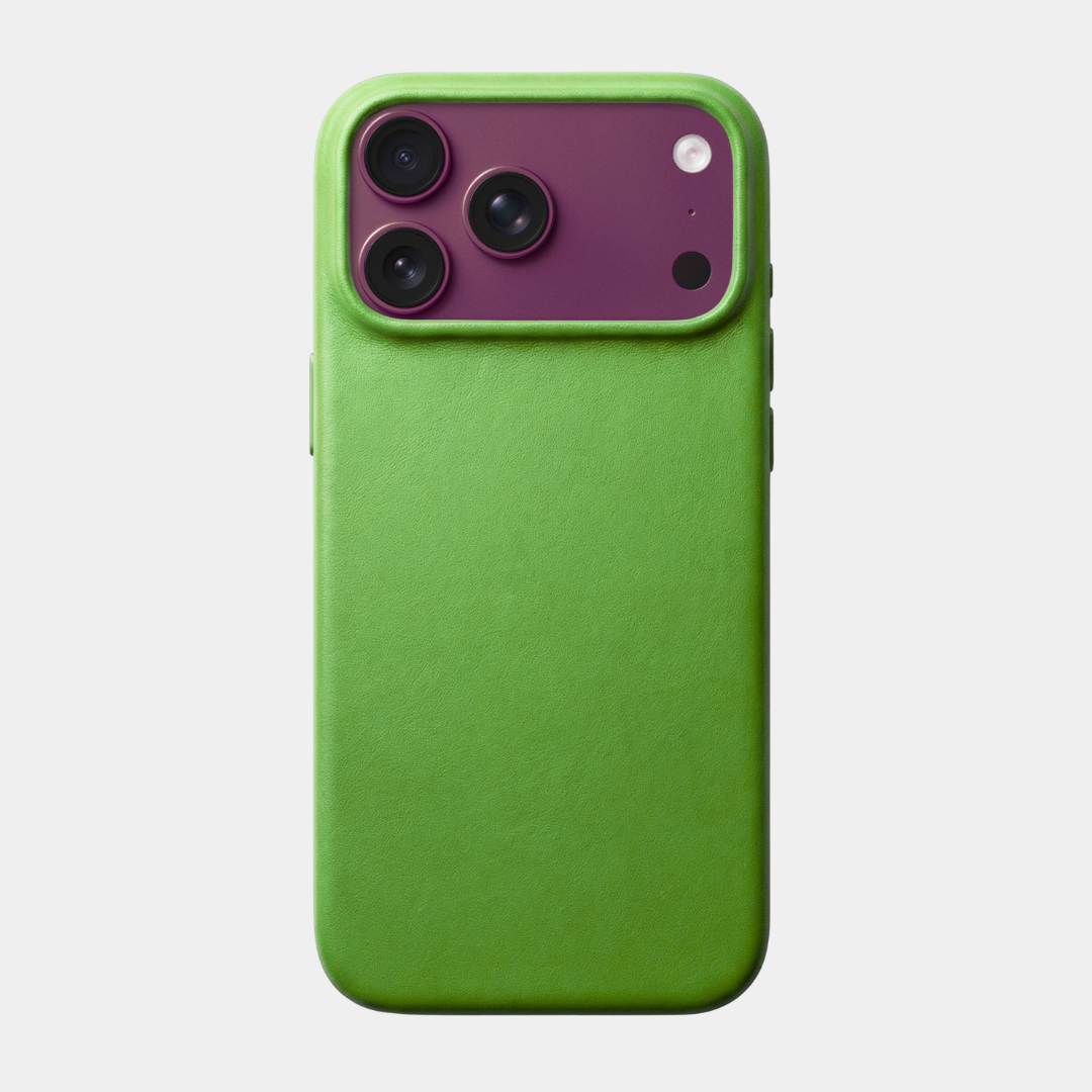 Midori Leather Case - iPhone 18 Pro Max - MagSafe - Matcha Green