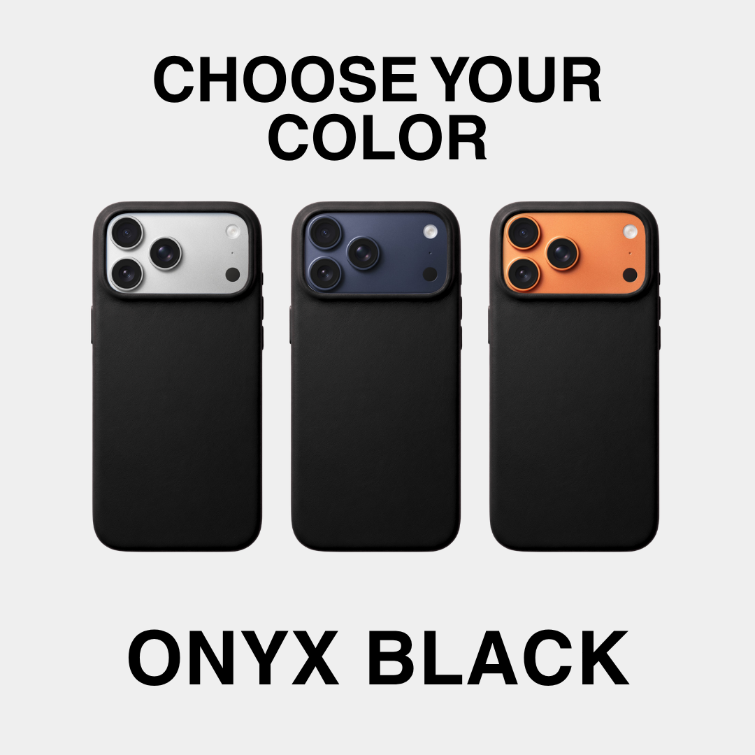 Barenia Leather Case - iPhone 17 Pro Max - MagSafe - Onyx Black