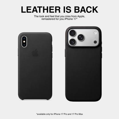 Barenia Leather Case - iPhone 17 Pro Max - MagSafe - Onyx Black