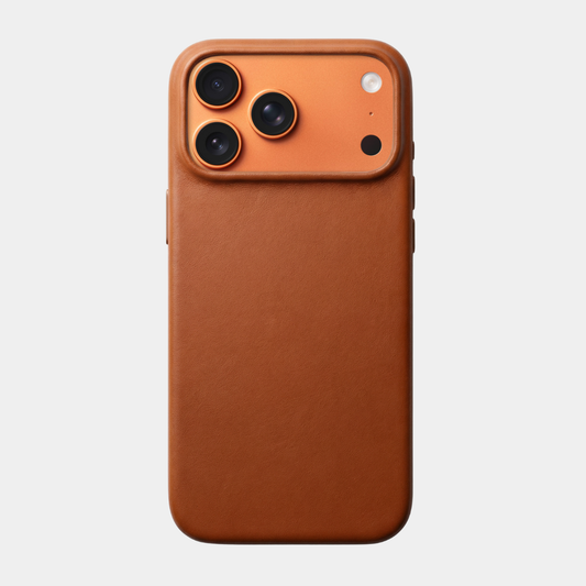 Barenia Leather Case - iPhone 17 Pro - MagSafe - Cognac Tan