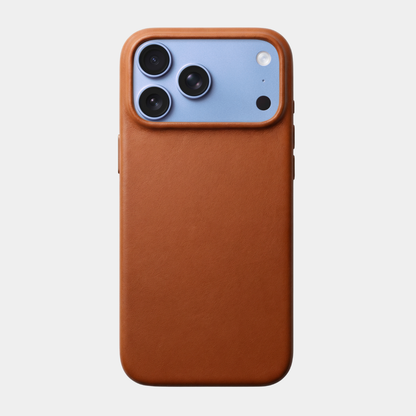 Barenia Leather Case - iPhone 18 Pro - MagSafe - Cognac Tan